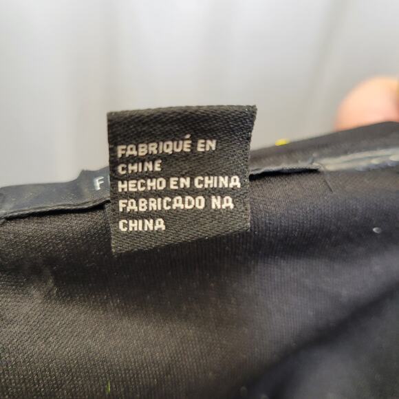 Forever 21 Multicolor/Silver Sequin Off the Shoulder Crop Top, S - Picture 8 of 9